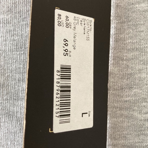 SUPERTRASH “On Duty” Sleeveless Sweatshirt distressed cutoff  Size L NWT Unisex - Picture 5 of 5